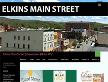 Tablet Screenshot of downtownelkins.com